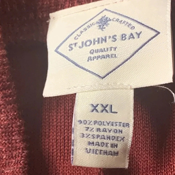St John’s Bay Long Sleeve Pullover Knot Sweater - Picture 6 of 10